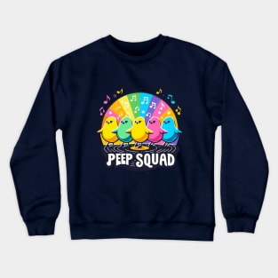 easter peeps vinyl Crewneck Sweatshirt